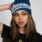 Reversible Beanie - Green / Navy
