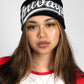 Reversible Beanie - Black / Yellow