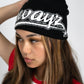 Reversible Beanie - Black / Yellow