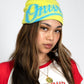 Reversible Beanie - Black / Yellow