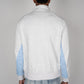 Quarter Zip Sweater - Grey and Blue