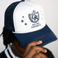 Crest Trucker Cap - Navy