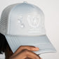 Crest Trucker Cap - Grey