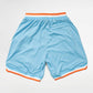 Graffiti Logo Basketball Shorts - Blue