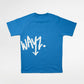 Signature Script T shirt - Blue