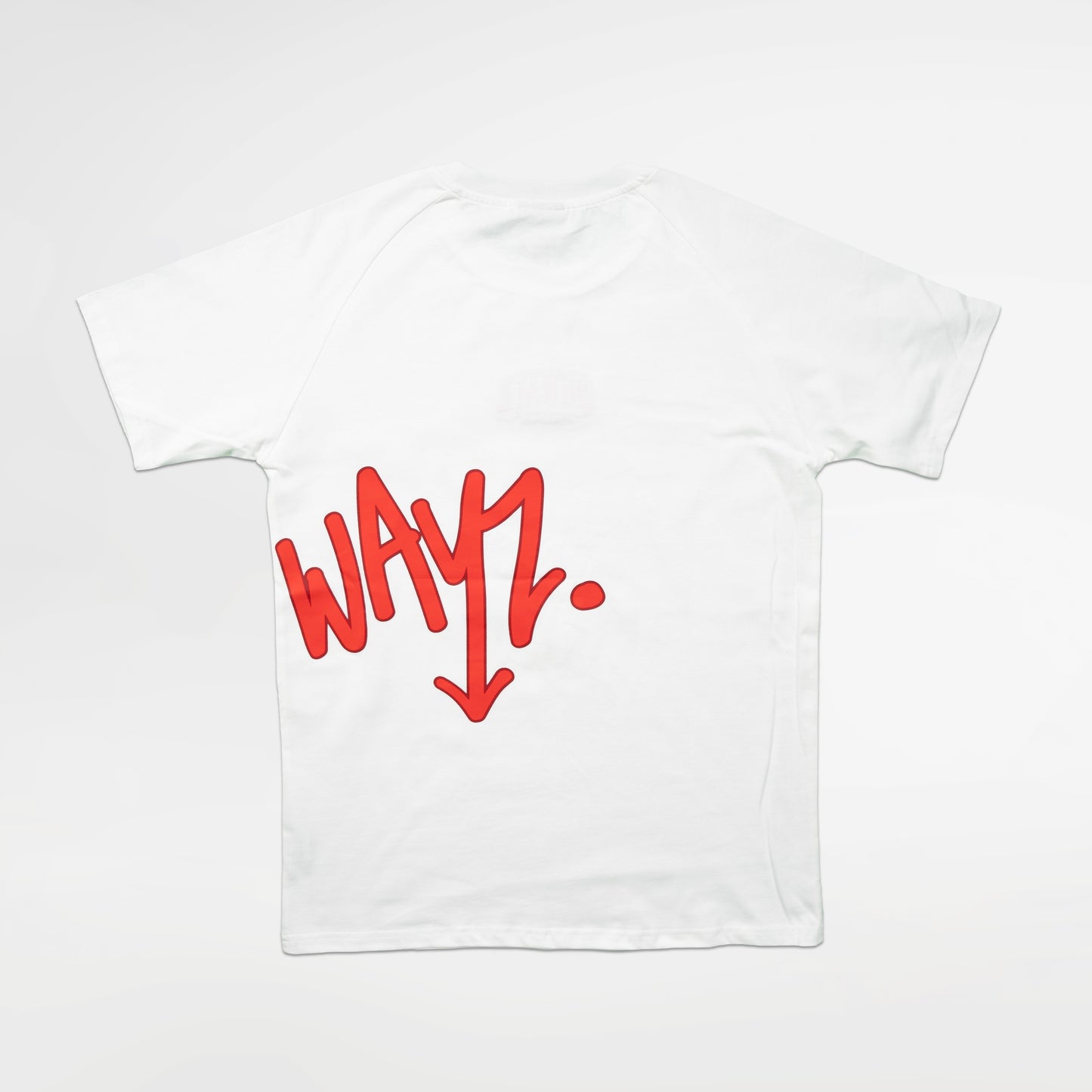 Signature Script T shirt - White Red