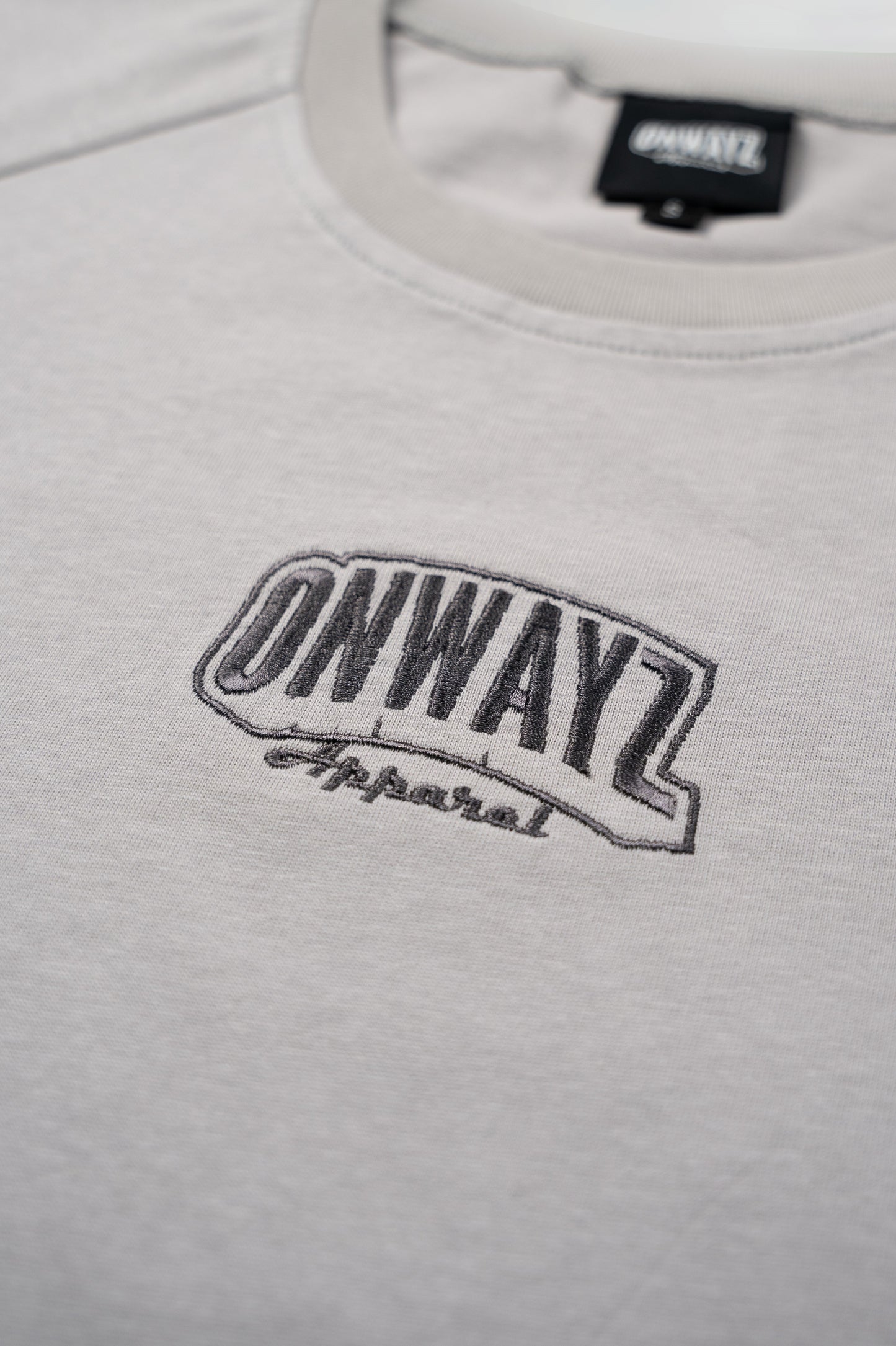 Signature Script T shirt - Grey