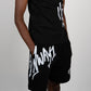 Signature Script Shorts - Black