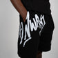 Signature Script Shorts - Black