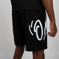 Signature Script Shorts - Black