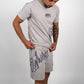 Signature Script Shorts - Grey