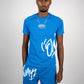 Signature Script T shirt - Blue