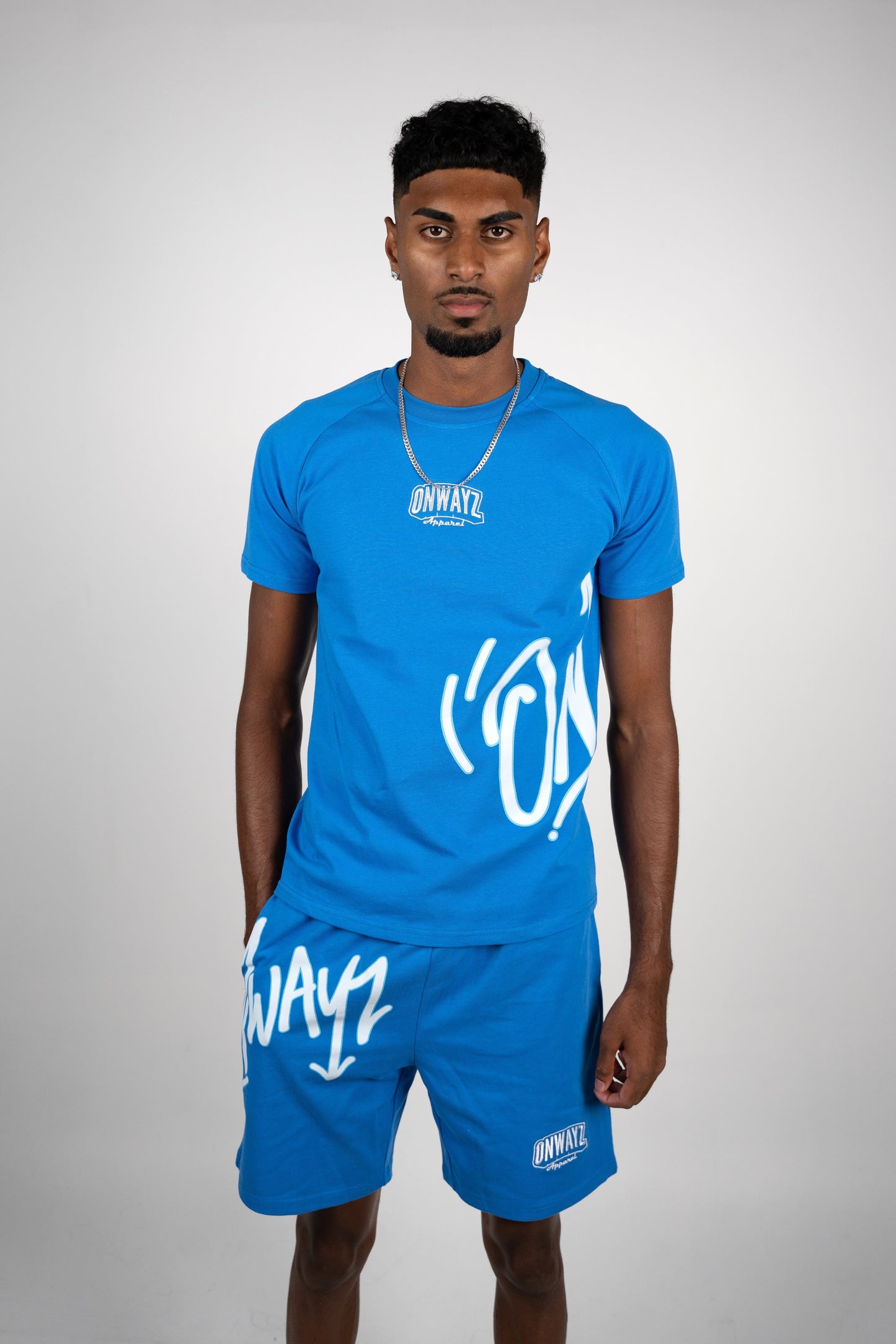 Signature Script T shirt - Blue