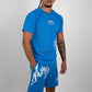 Signature Script Shorts - Blue