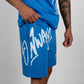 Signature Script Shorts - Blue