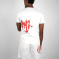 Signature Script T shirt - White Red