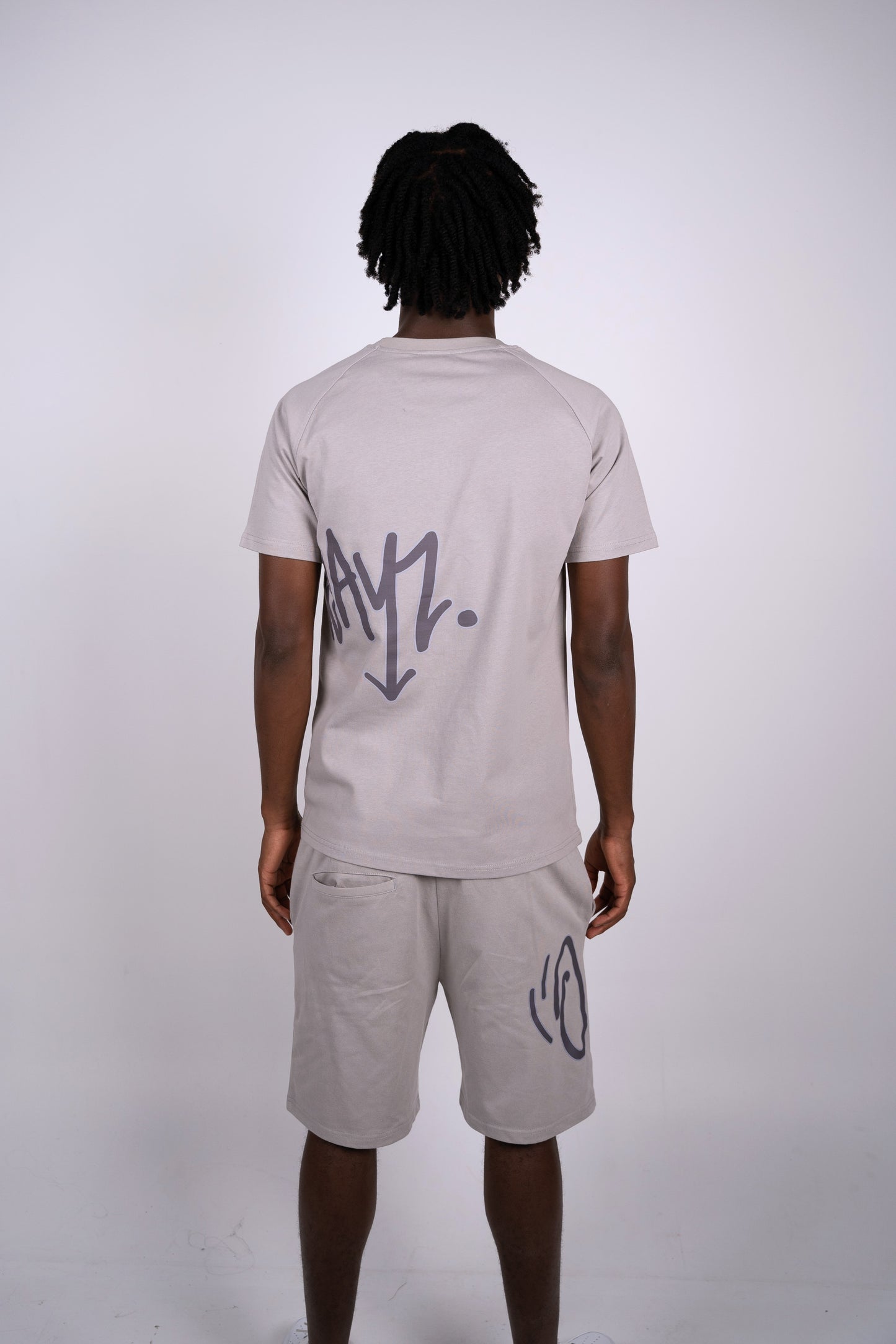 Signature Script T shirt - Grey