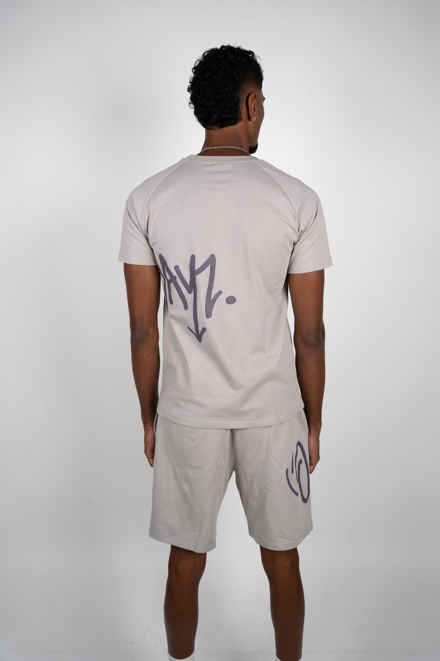 Signature Script T shirt - Grey