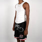 Graffiti Logo Basketball Shorts - Black