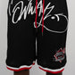 Graffiti Logo Basketball Shorts - Black