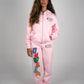 Candy Zip Hoodie - Pink