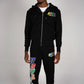 Candy Zip Hoodie - Black