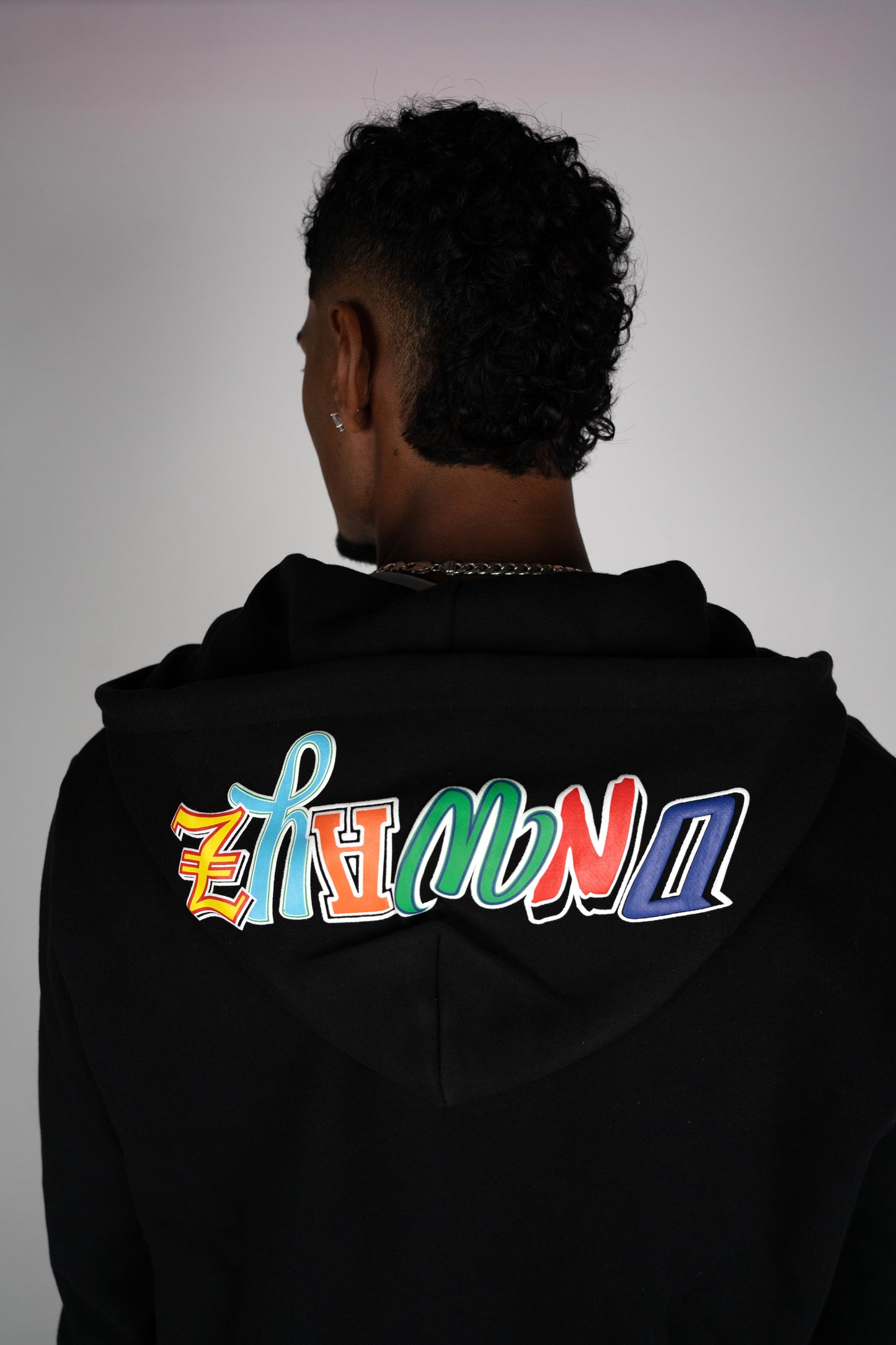 Candy Zip Hoodie - Black