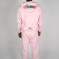 Candy Zip Hoodie - Pink