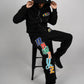 Candy Zip Hoodie - Black