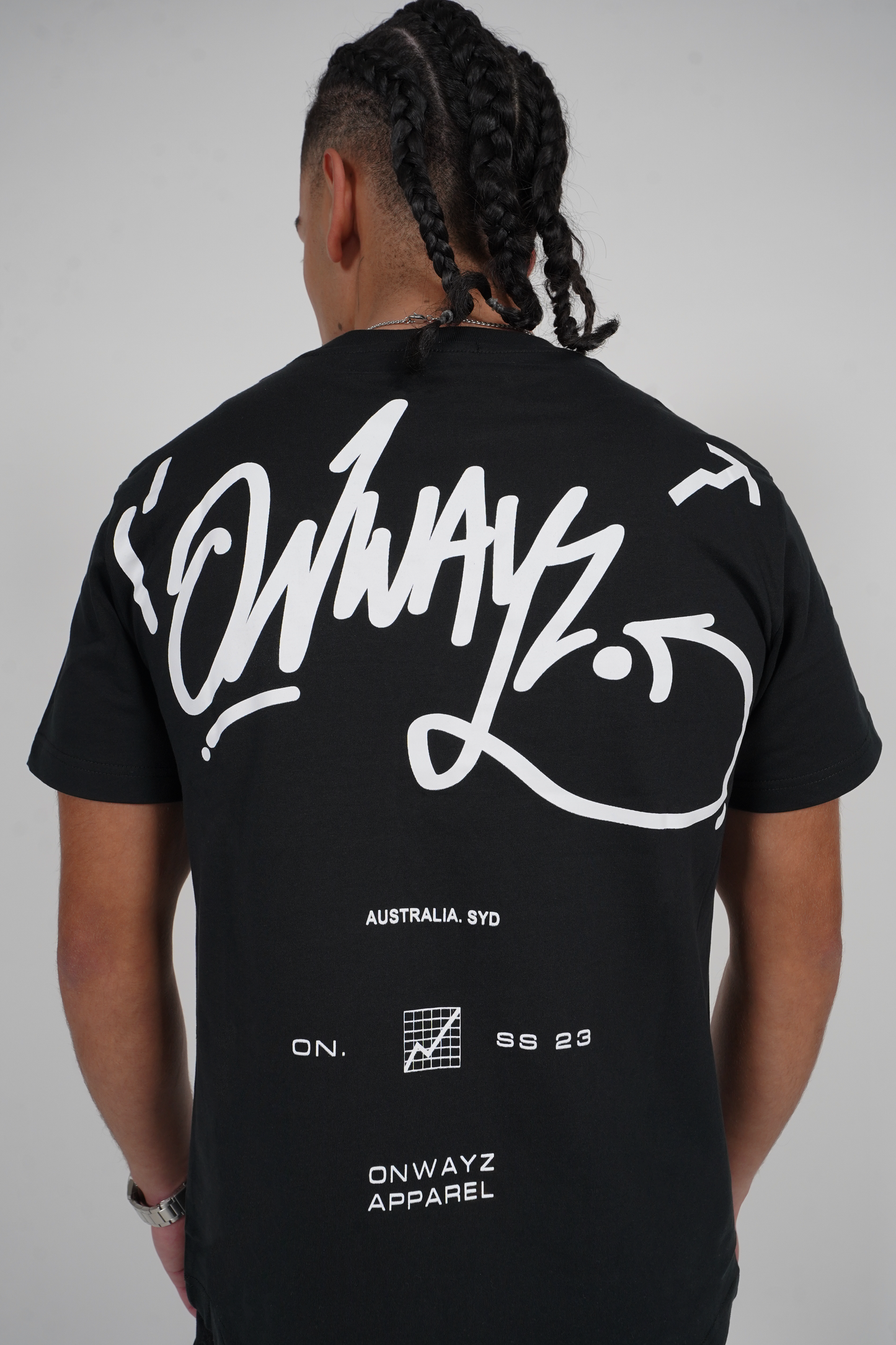 Graffiti Logo T-Shirt - Black