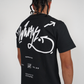 Graffiti Logo T-Shirt - Black