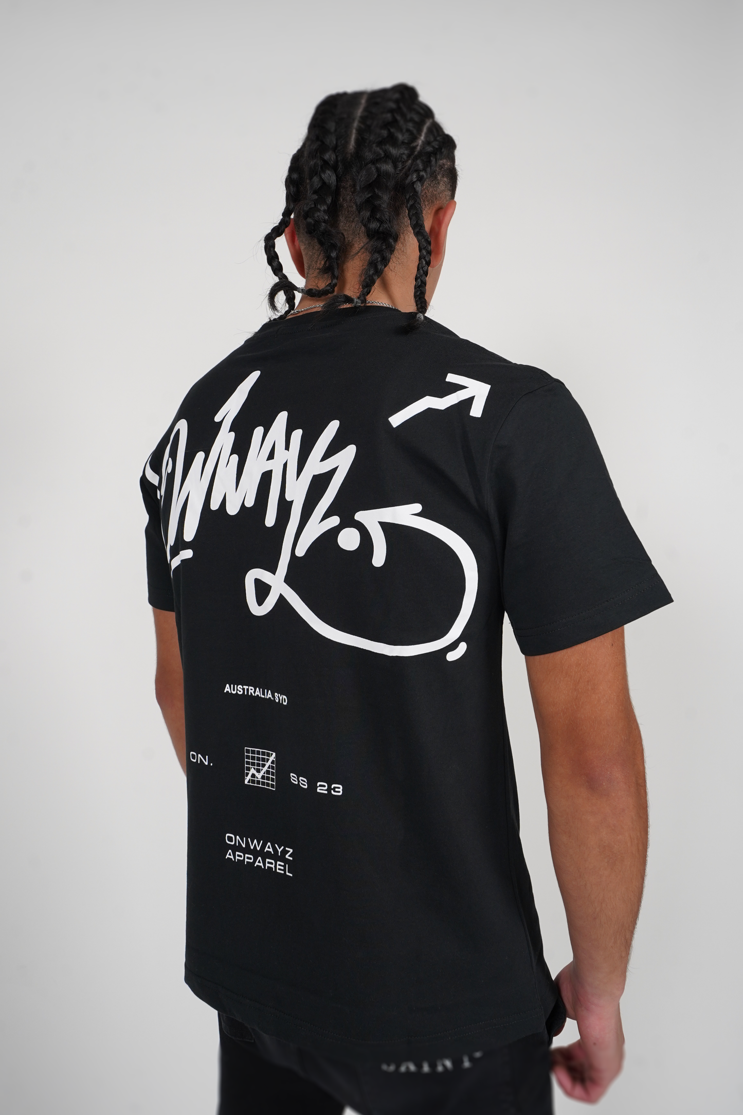 Graffiti Logo T-Shirt - Black