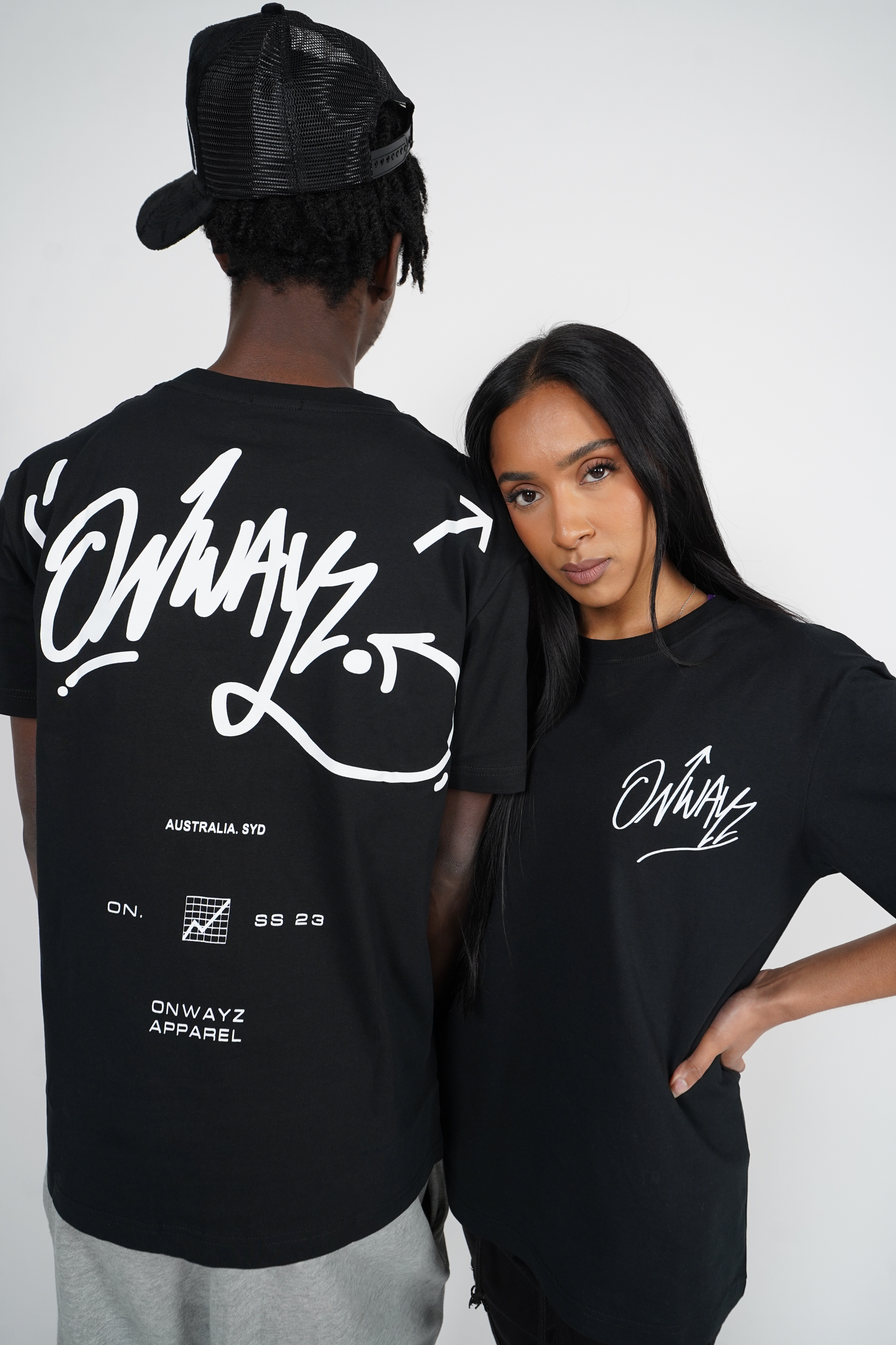 Graffiti Logo T-Shirt - Black