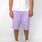Caligraphy Shorts - Purple