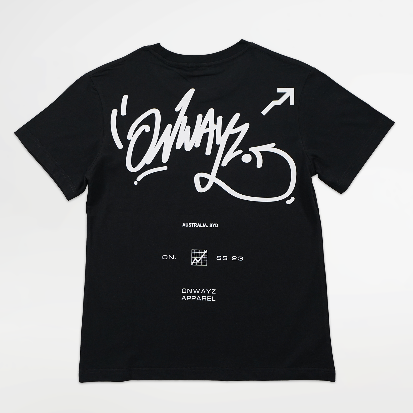 Graffiti Logo T-Shirt - Black