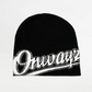 Reversible Beanie - Black / Yellow