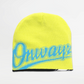 Reversible Beanie - Black / Yellow