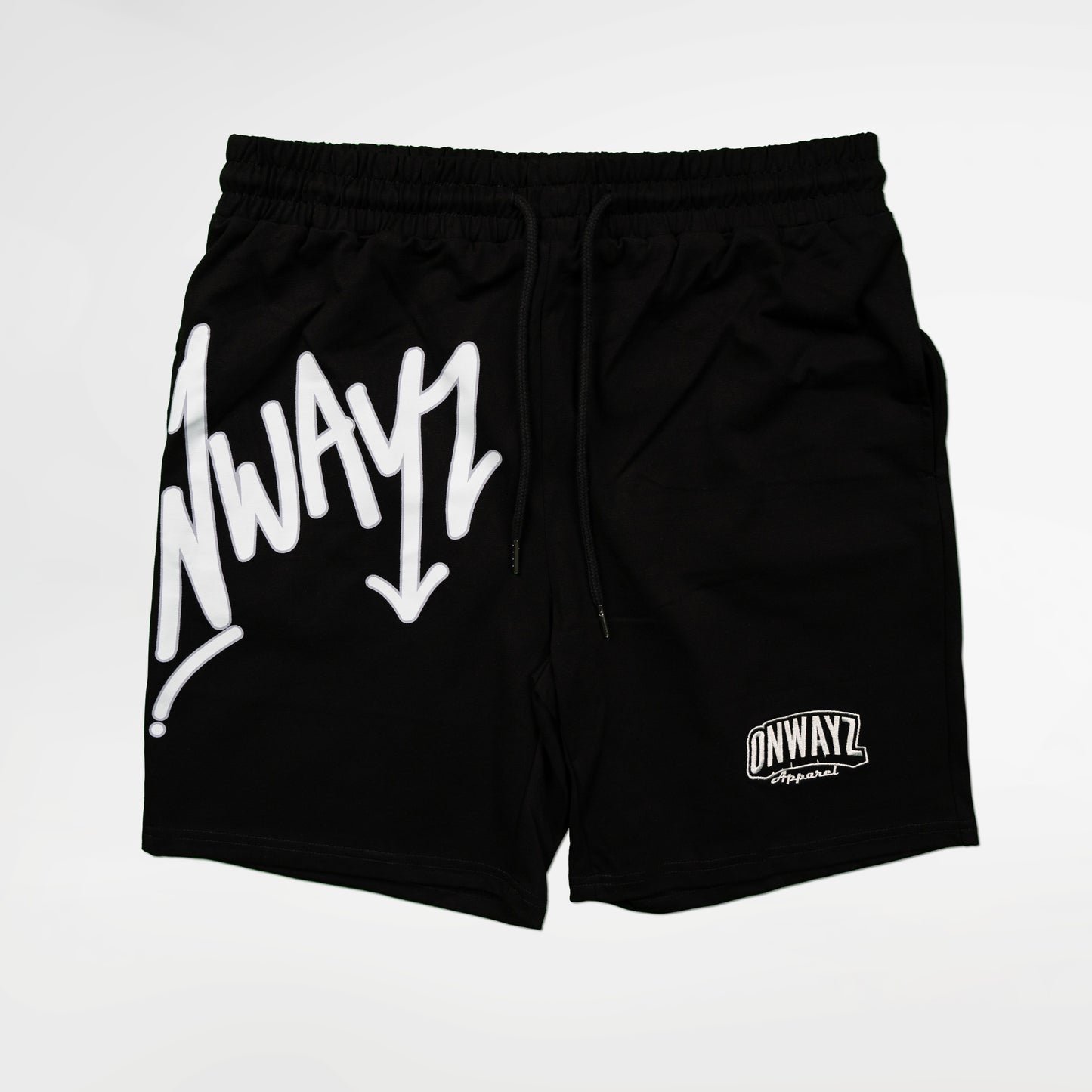 Signature Script Shorts - Black