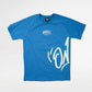 Signature Script T shirt - Blue