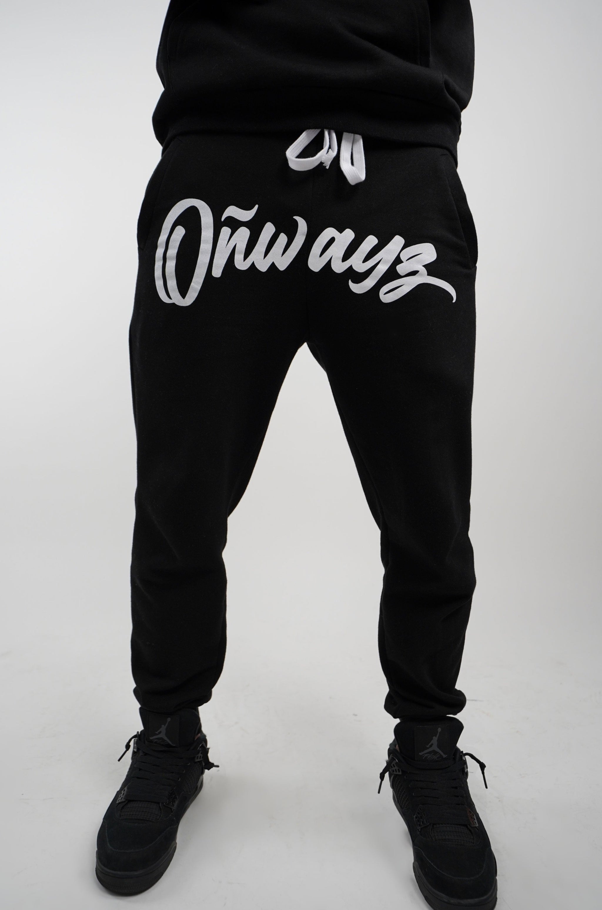 Onwayz Classic Sweatpants - Black – Onwayz Apparel